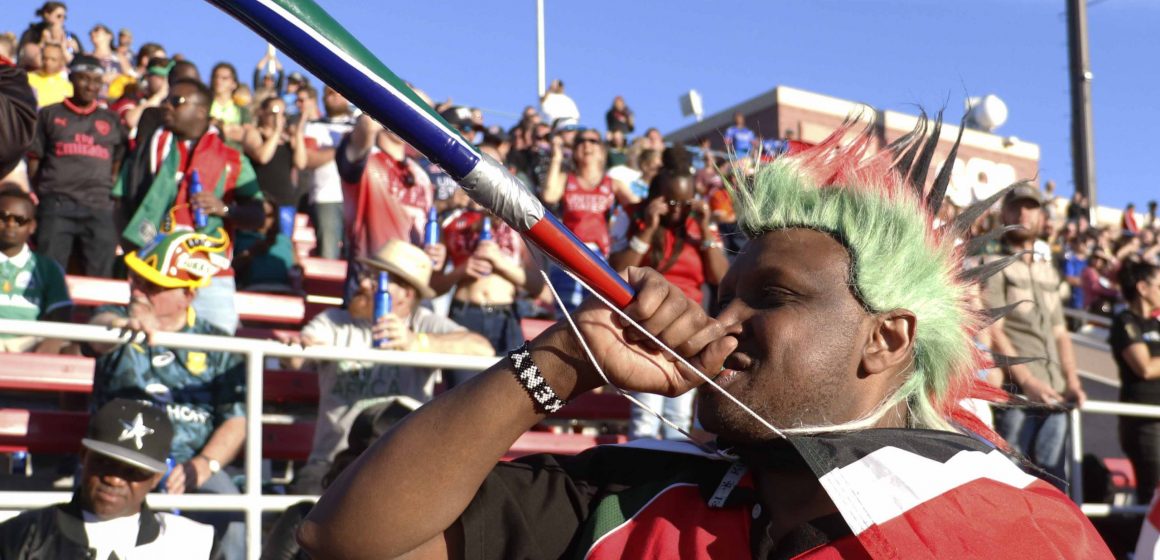 In Photos: Kenyan Sevens Rugby Fans, Vegas 2019