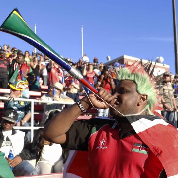 In Photos: Kenyan Sevens Rugby Fans, Vegas 2019
