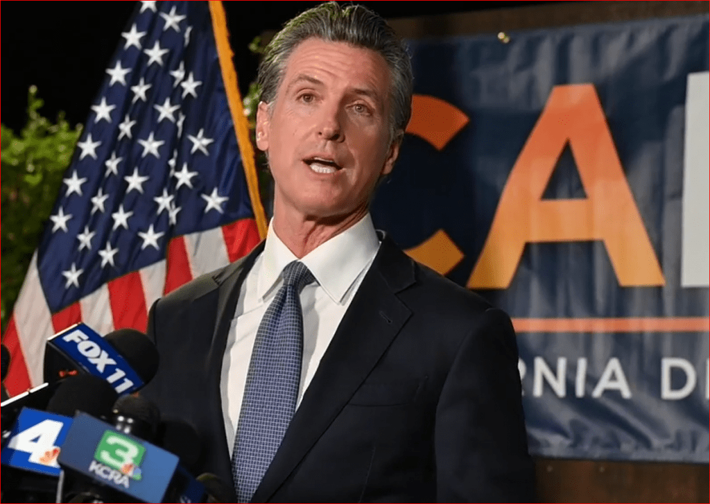 Newsom Wins Calif