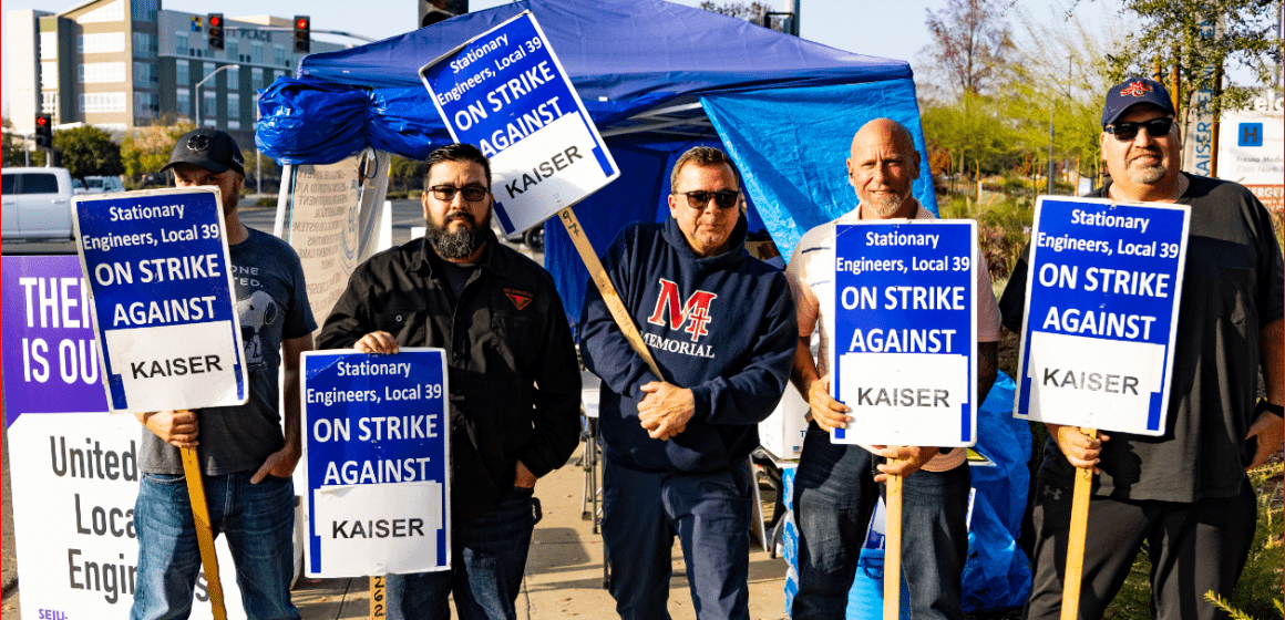 Kaiser Engineers 60-Plus Day Strike for Better Contract Get Boost from Nurses Unions and Seiu