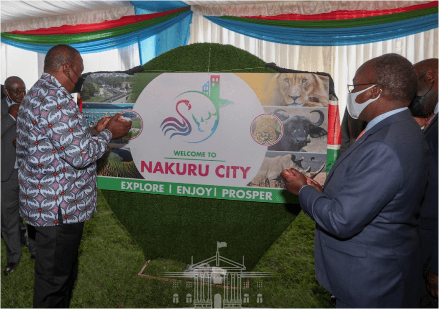 President Uhuru Kenyatta Elevates Nakuru to City Status President Uhuru Kenyatta Elevates Nakuru to City Status