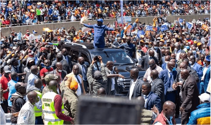 Raila Grand Grand Entrance