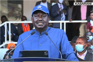 Raila Speech