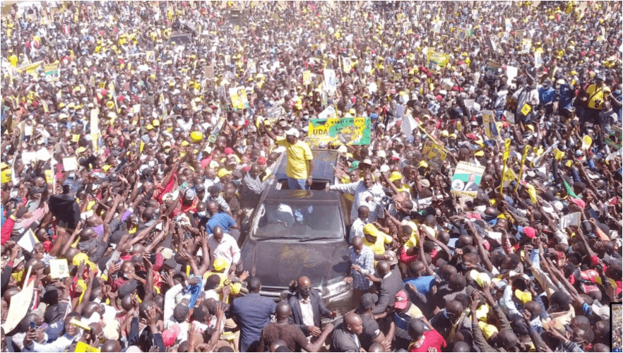 Ruto in Eldoret