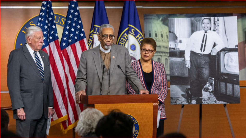 Bobby Rush and Karen Bass and Steny Hoyer