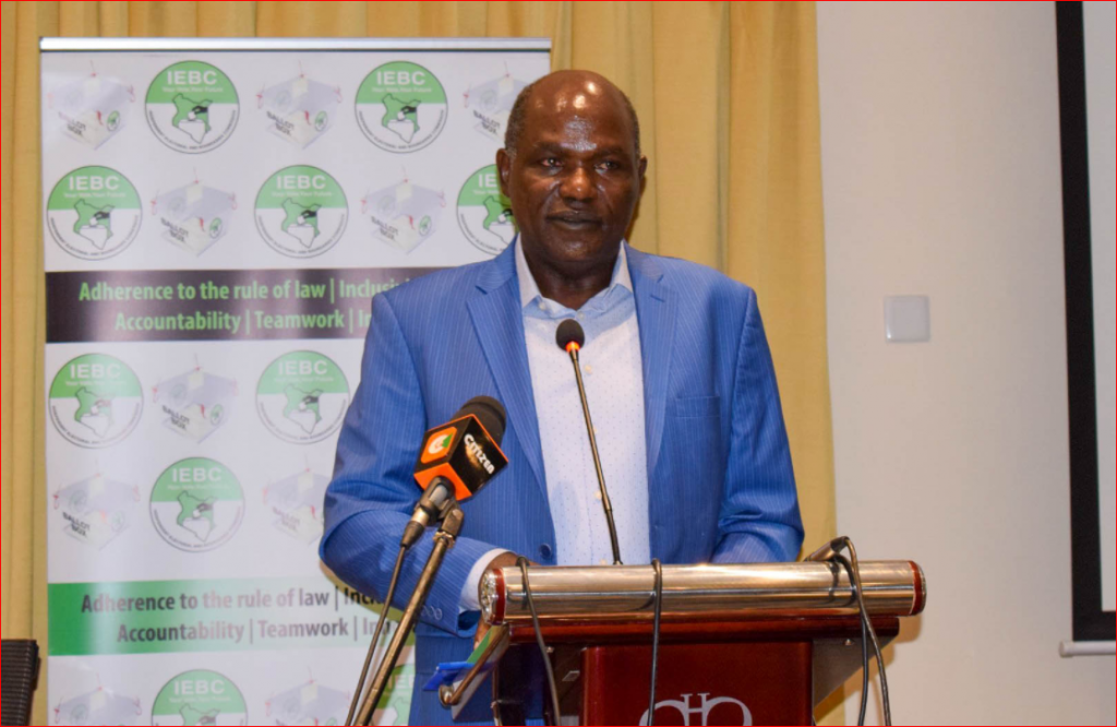 Chebukati At Meeting