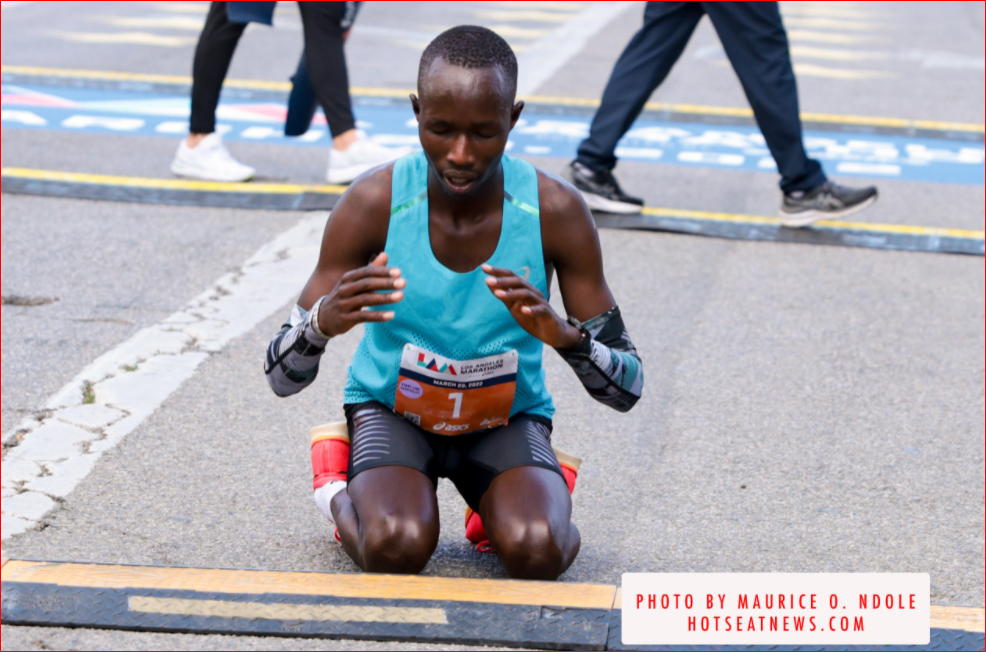 John Korir LA Marathon 2022