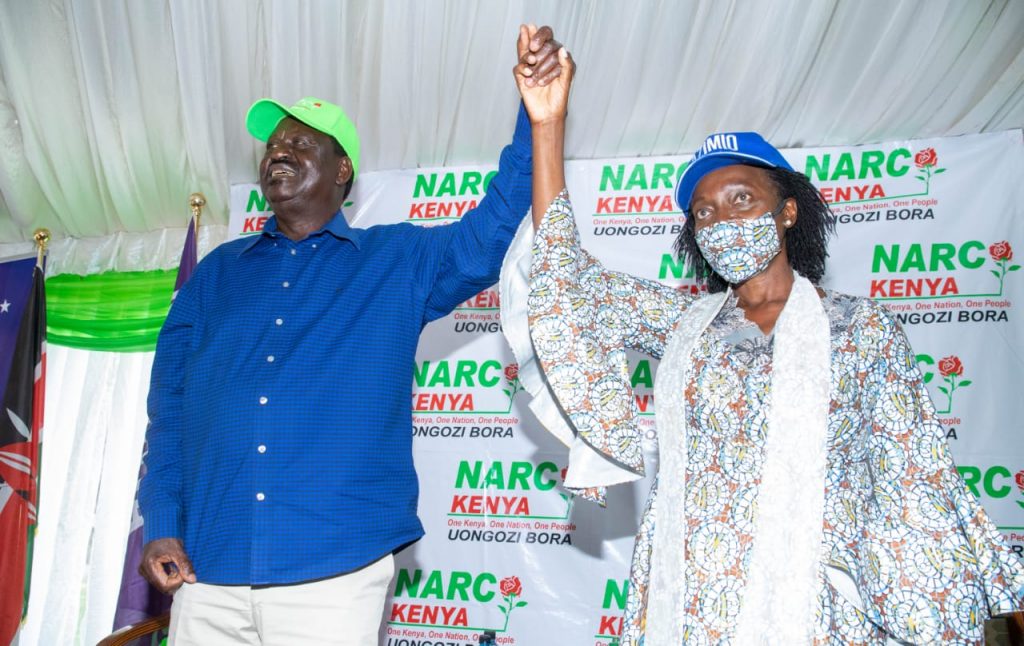 Karua and Raila Join