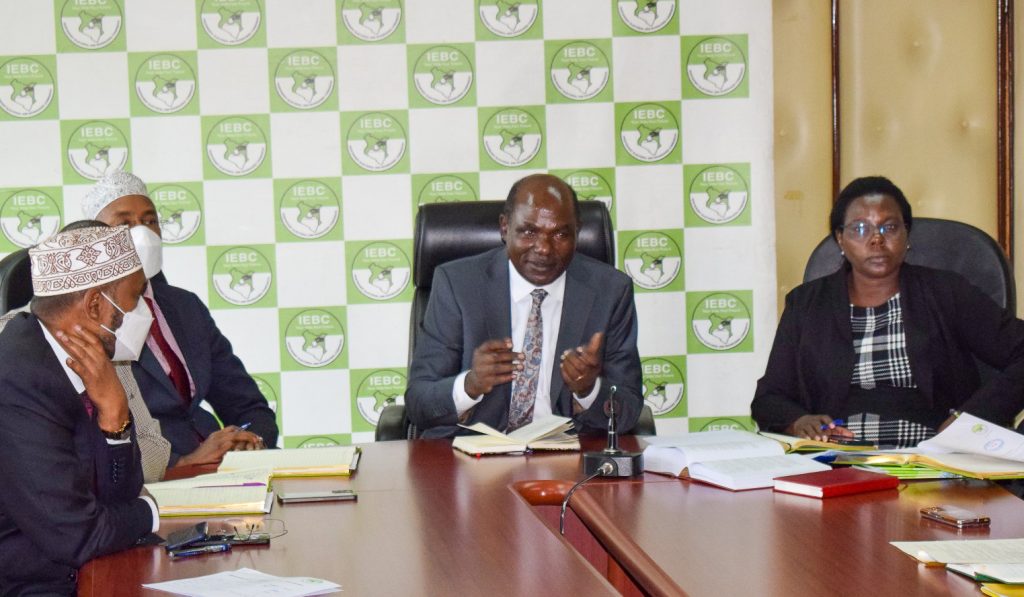 Chebukati Meeting Political PartiesB