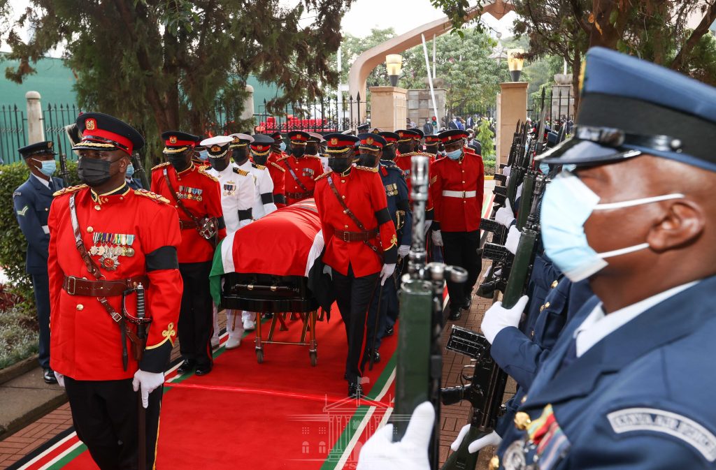 Kibaki Lying in State