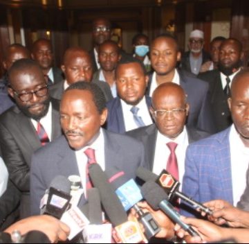 KALONZO EATS THE HUMBLE PIE; APPEARS BEFORE THE AZIMIO RUNNING MATE VETTING PANEL