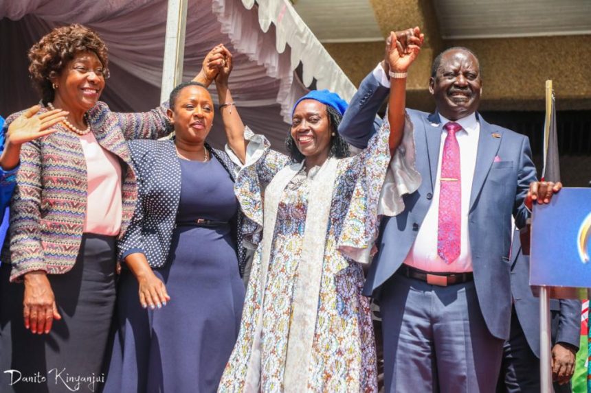 IT’S BABA NA MARTHA FOR HISTORIC AZIMIO TICKET