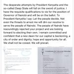 SAKAJA STATEMENT 2