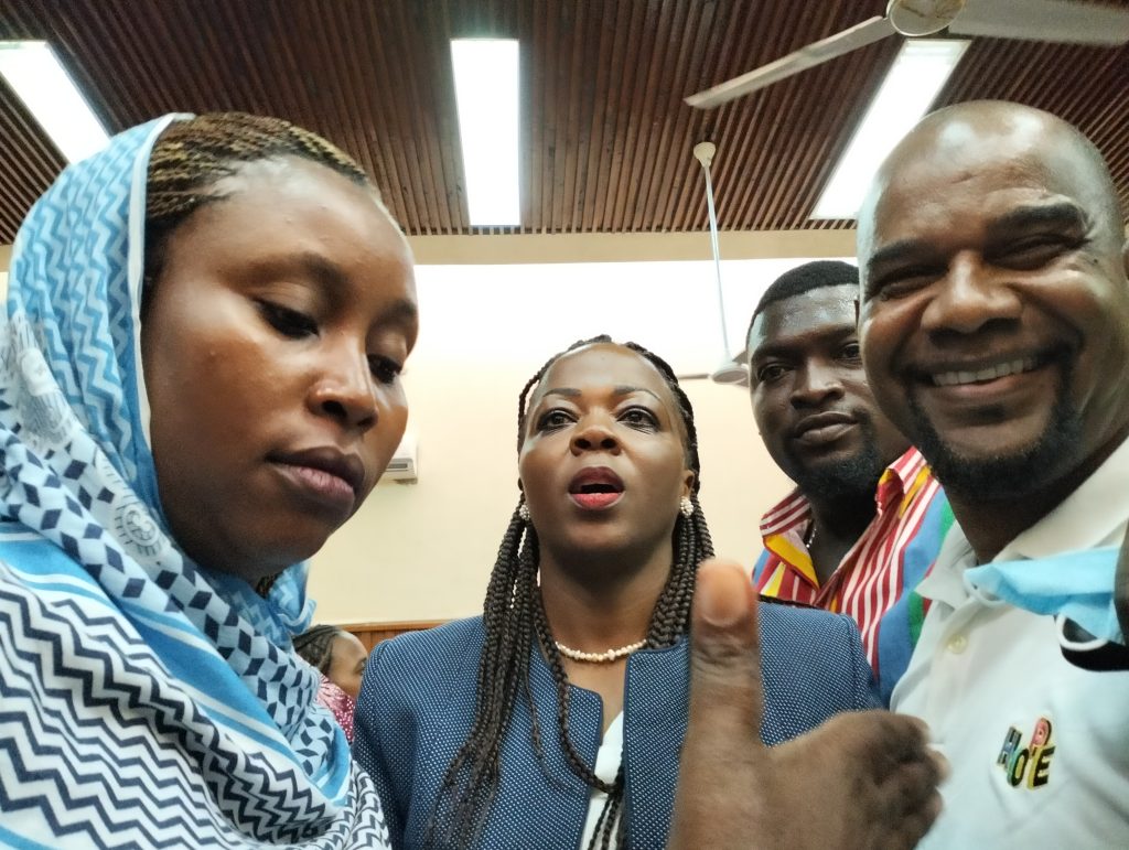 Wiper lawyer Eunice Lumallas and Mike Sonko's running mate Ali Mbogo
