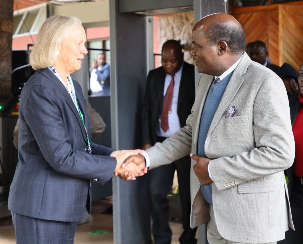 Chebukati and Meg Whitman