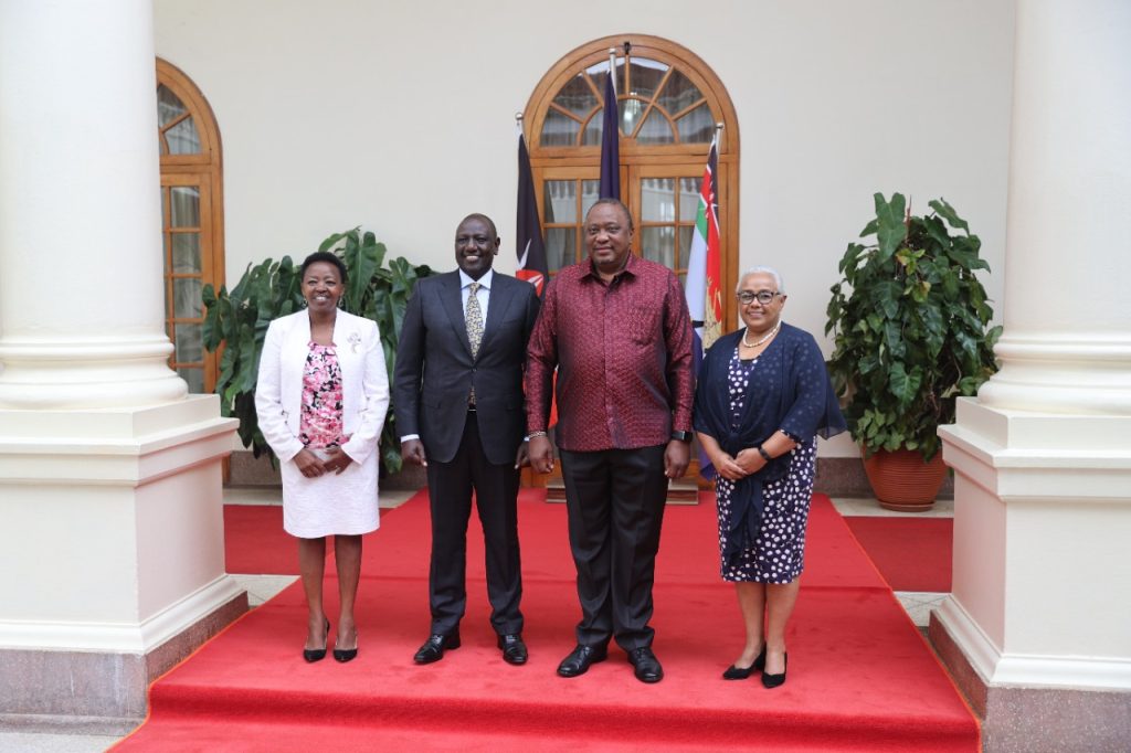 RUTO AND Uhuru Handover