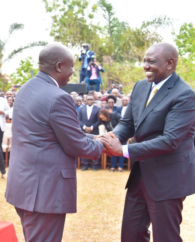 Ruto-Gachagua Celebrate