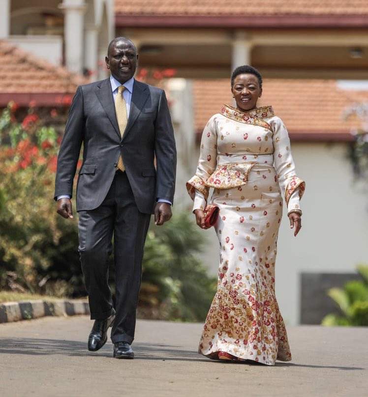 Ruto and Rachel walking