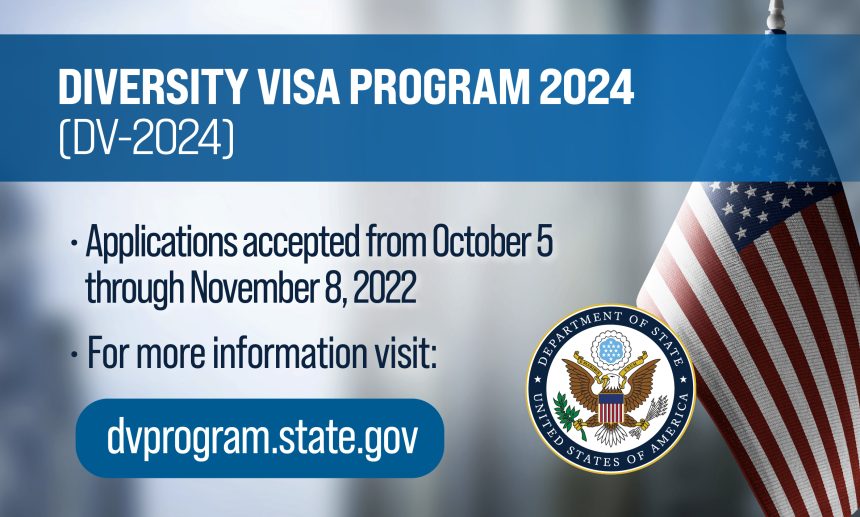 LAST DAY TO APPLY FOR GREEN CARD LOTTERY – US IMMIGRANT DIVERSITY VISA (DV-2024)