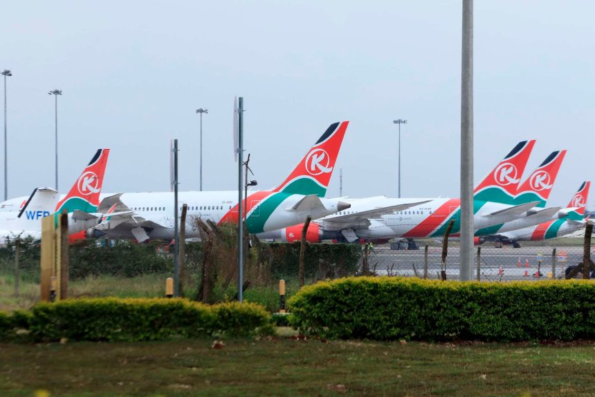 KENYA AIRWAYS PILOTS GO ON STRIKE, PUTTING THE SQUEEZE ON GOVERNMENT AND KQ MANAGEMENT