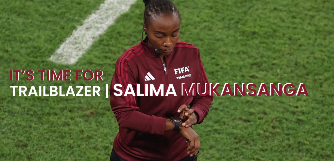 Rwanda’s Salima Mukansanga Becomes The First African Woman to Officiate a FIFA World Cup Match