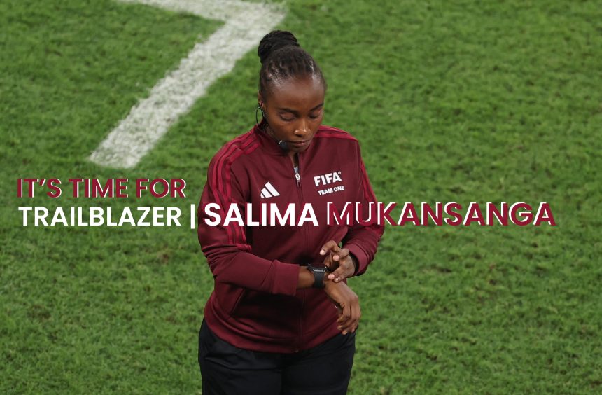 Rwanda’s Salima Mukansanga Becomes The First African Woman to Officiate a FIFA World Cup Match