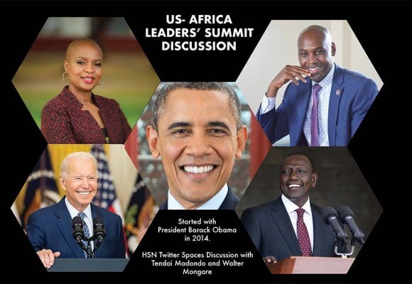 US-Africa leaders Summit Discussion on HSN Twitter Spaces Discussion today