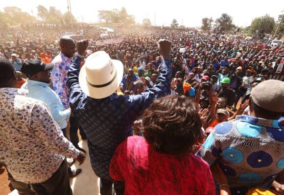 Raila Mounts “Public Consultation” Protests Over Embattled IEBC Commissioners, Put’s Ruto’s Admin on the Defensive