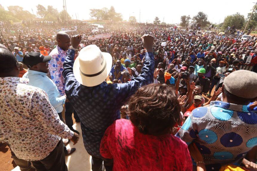 Raila Mounts “Public Consultation” Protests Over Embattled IEBC Commissioners, Put’s Ruto’s Admin on the Defensive